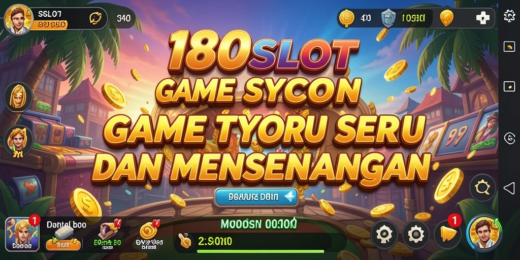 Gameplay menarik 180SLOT dengan berbagai mesin slot.