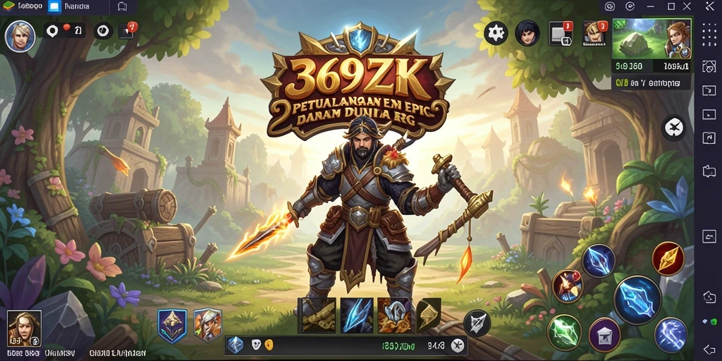 Screenshot gameplay <strong>369ZK</strong> menampilkan pertarungan epik yang mendebarkan.
