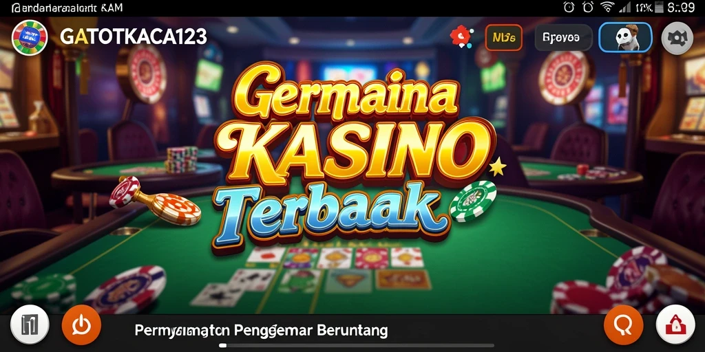 Tampilan menakjubkan dari gameplay Kasino GATOTKACA123.