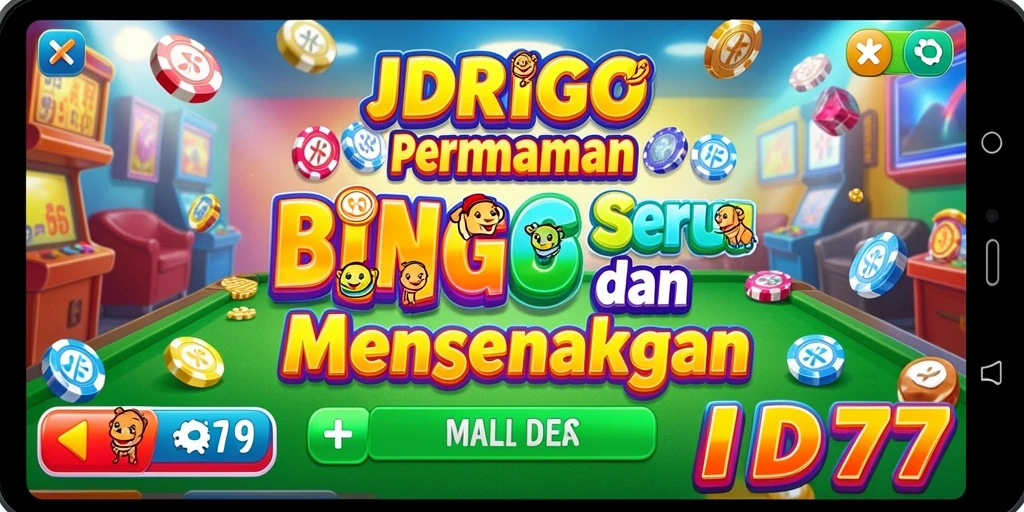 Tampilan gameplay Bingo yang seru di IDR77.