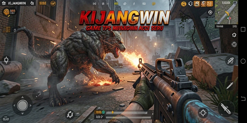 Tampilan gameplay seru dan menegangkan di KIJANGWIN.