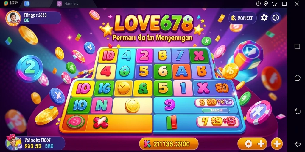Tangkapan layar dari gameplay LOVE678 yang seru dan penuh tantangan Bingo.
