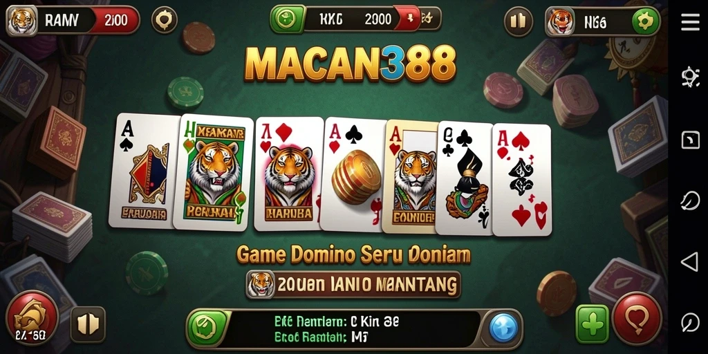 Gameplay seru dari game domino MACAN388