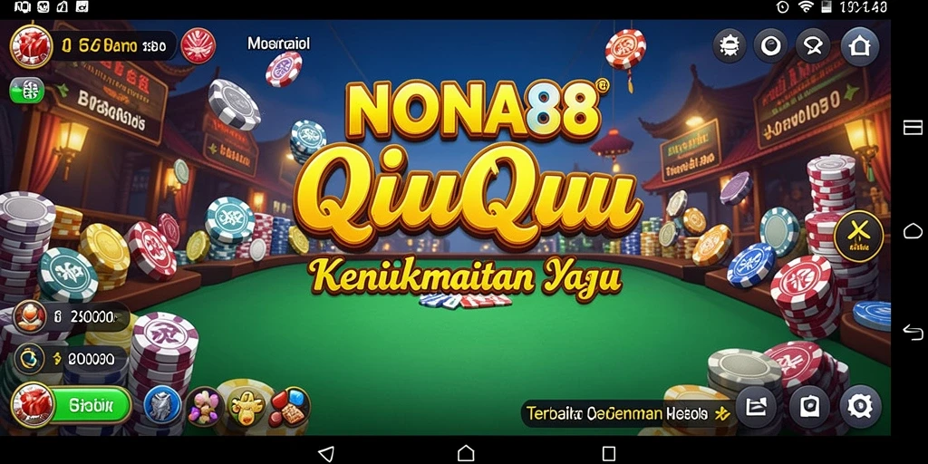 Screenshot gameplay NONA88 menampilkan keseruan permainan QiuQiu.