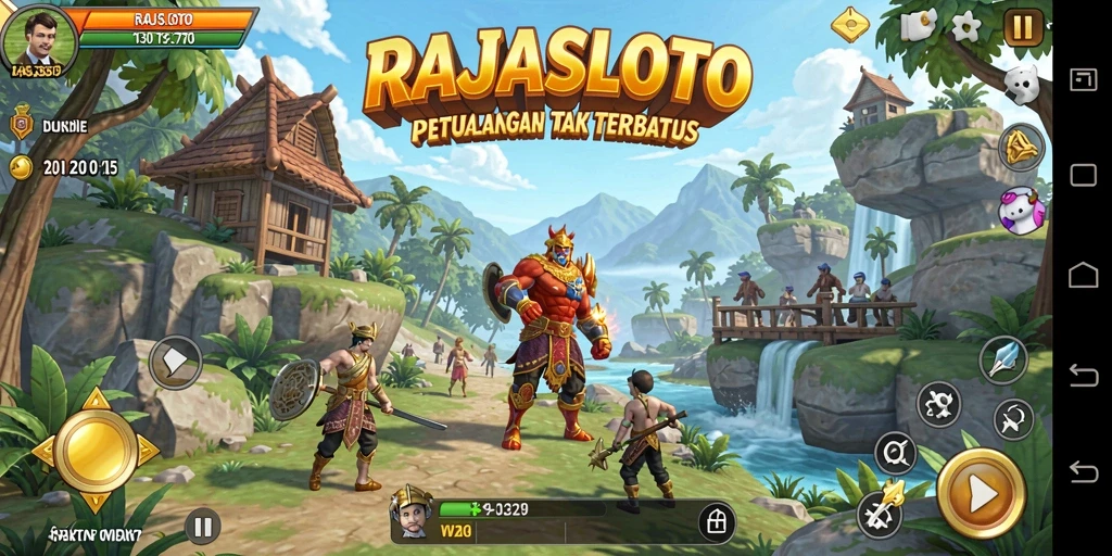 Gameplay menyerukan eksplorasi dunia terbuka RAJASLOTO.