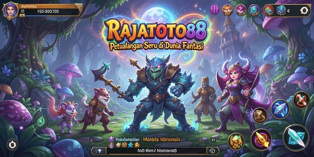 Screenshot gameplay RAJATOTO88 menampilkan aksi petualangan yang mendebarkan.