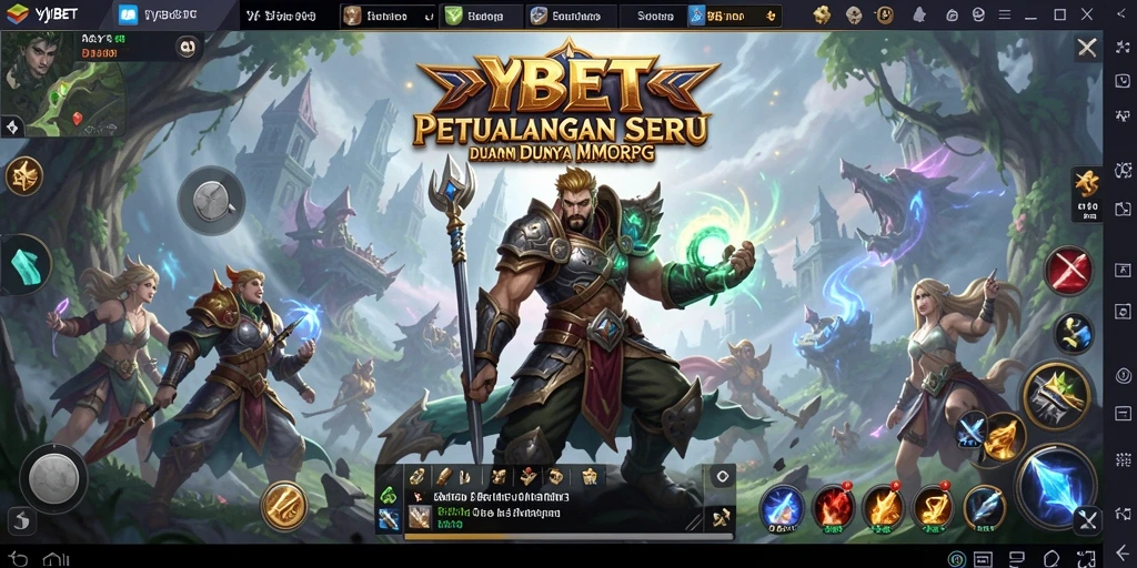Tampilan screenshot <strong>YYBET</strong> menampilkan aksi seru dalam petualangan MMORPG.
